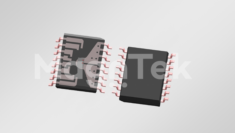 MagnTek麥歌恩代理商磁性電流/線性檢測芯片 - 集成式電流檢測芯片MT9522 MT9523 MT9532