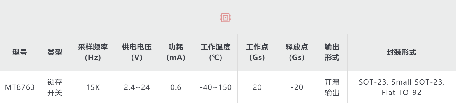 Magntek代理，麥歌恩代理，低功耗鎖存型霍爾開關(guān)，MT8762 ，MT8763，MT8763原理圖，MT8762規(guī)格書.png